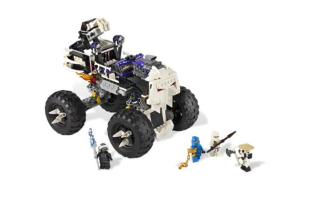 LEGO Ninjago - 2506 - Camion Crâne UTILISÉ/USAGÉ
