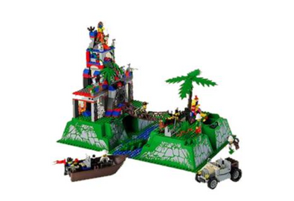 LEGO System - 5986 - Ruines antiques de la jungle amazonienne des aventuriers USED/USAGÉ
