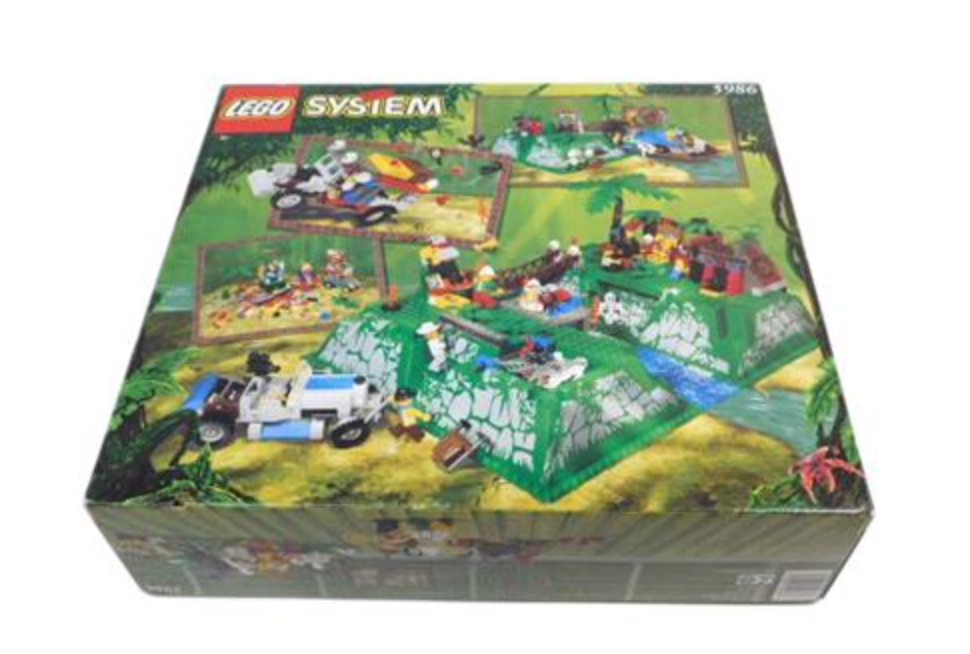 LEGO System - 5986 - Ruines antiques de la jungle amazonienne des aventuriers USED/USAGÉ
