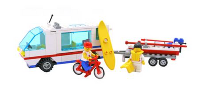 LEGO System - 6351 - Camping-car Surf N' Sail UTILISÉ