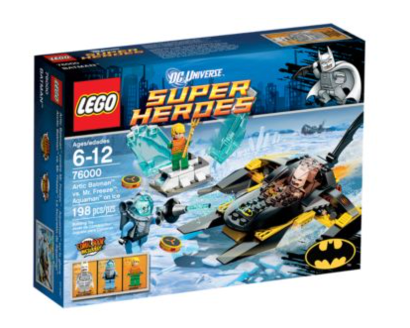 LEGO DC - 76000 - Arctic Batman contre Mr Freeze Aquaman sur glace D'OCCASION/USAGÉ