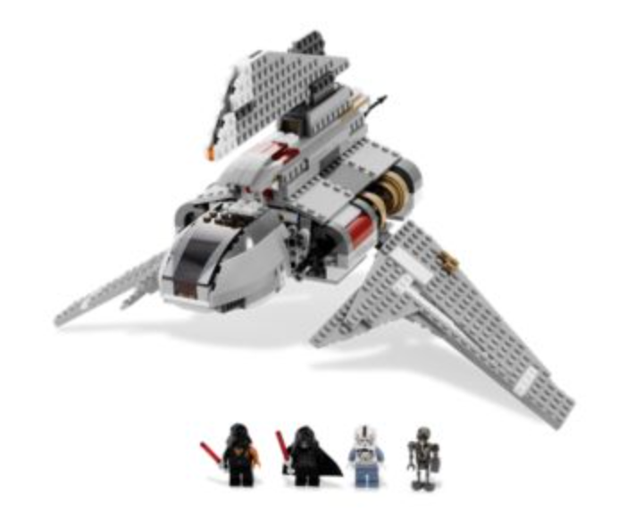 LEGO Star Wars - 8096 - La navette de l'empereur Palpatine - USAGÉ/USED