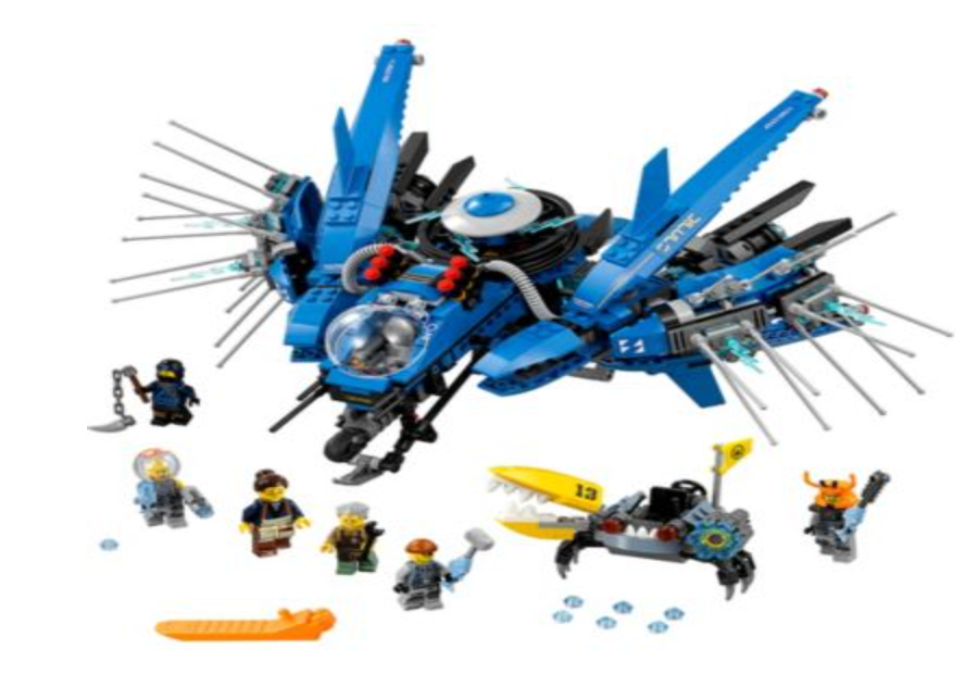 LEGO Ninjago - 70614 - Le Jet Éclair UTILISÉ
