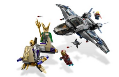 LEGO Marvel - 6869 - Bataille aérienne du Quinjet D'OCCASION/USAGE