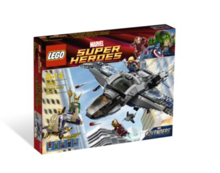 LEGO Marvel - 6869 - Bataille aérienne du Quinjet D'OCCASION/USAGE