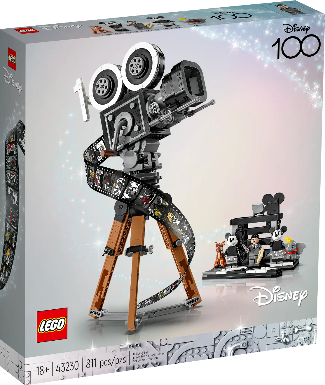 LEGO Disney - 43230 - Appareil photo hommage à Walt Disney