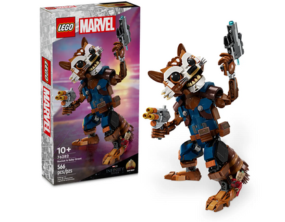 LEGO Marvel - 76282 - Fusée et bébé Groot