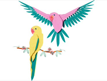 LEGO Art - 31211 - The Fauna Collection – Macaw Parrots