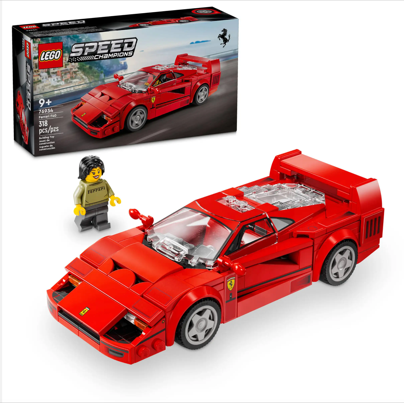 LEGO Speed ​​Champions - 76934 - Ferrari F40 Supercar