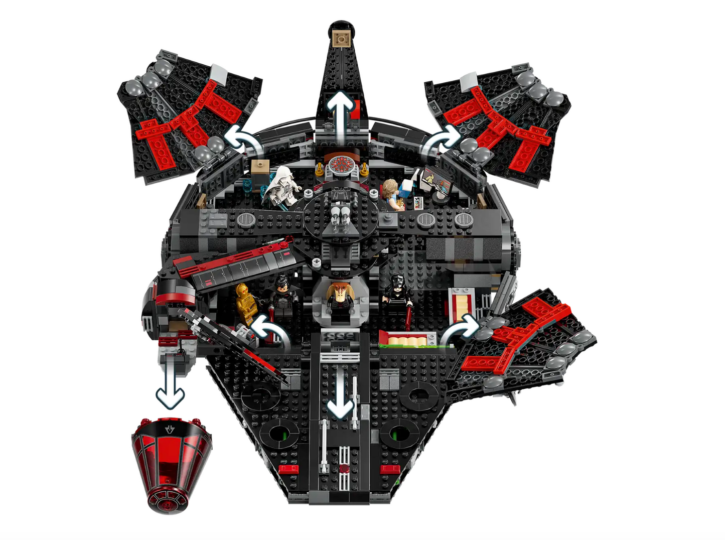 LEGO Star Wars - 75389 - Le Faucon Noir