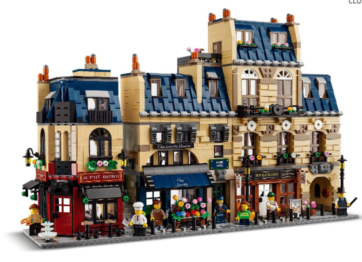 LEGO Bricklink - 910032 - Rue parisienne