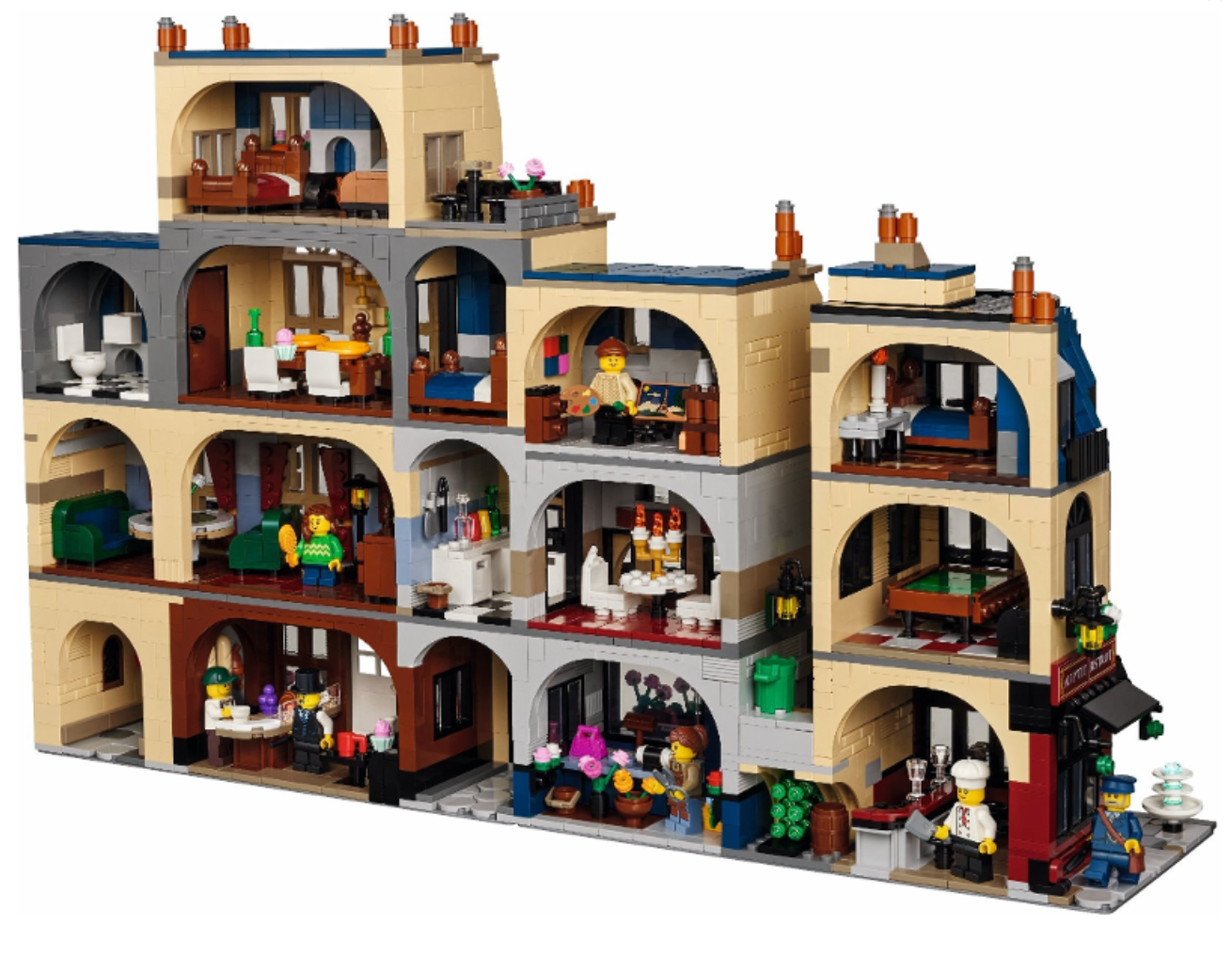 LEGO Bricklink - 910032 - Rue parisienne