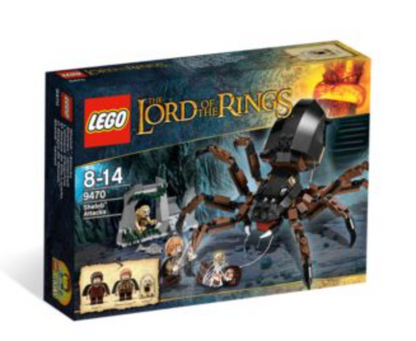 LEGO Le Seigneur des Anneaux - 9470 - Attaque d'Arachne - USAGÉ / USED
