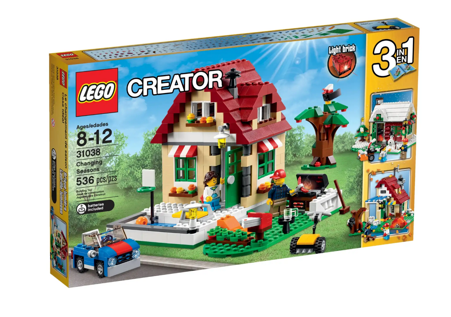 LEGO Creator - 31038 - Changement de saison UTILISÉ / USAGE