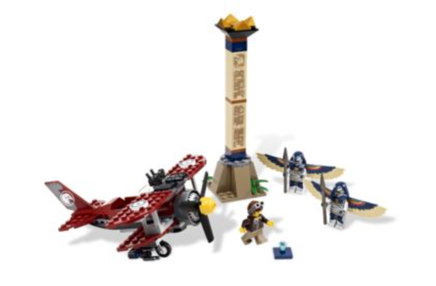 LEGO Pharaoh's Quest - 7307 - L'attaque de la momie volante UTILISÉ / USAGÉ
