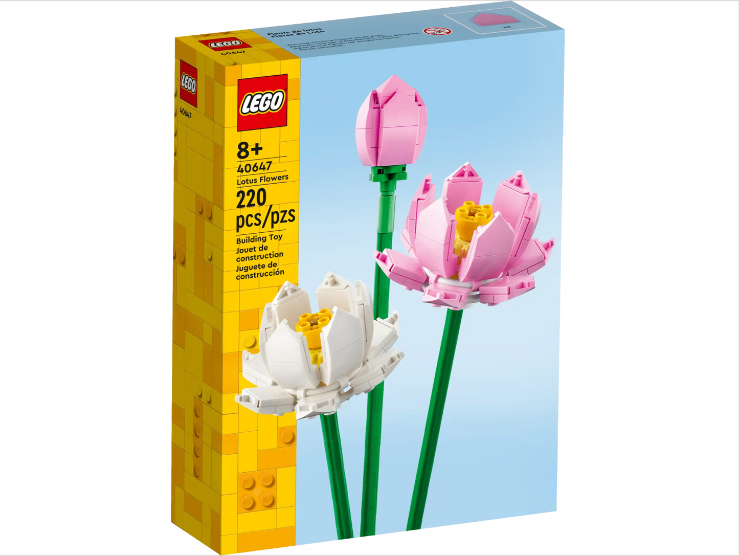 LEGO Botanique - 40647 - Fleurs de lotus