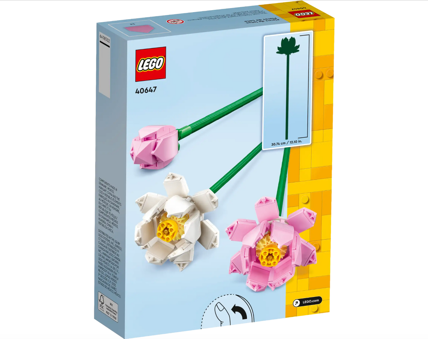 LEGO Botanique - 40647 - Fleurs de lotus