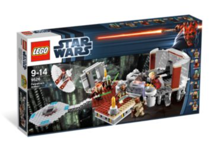 LEGO Star Wars - 9526 - L'arrestation de Palpatine UTILISÉ / USAGÉ