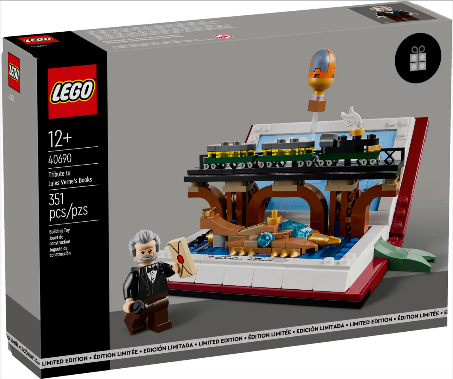 LEGO Promo - 40690 - Hommage aux livres de Jules Verne