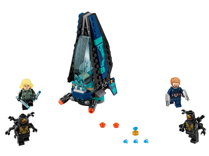 LEGO Marvel - 76101 - L'attaque du vaisseau Outrider