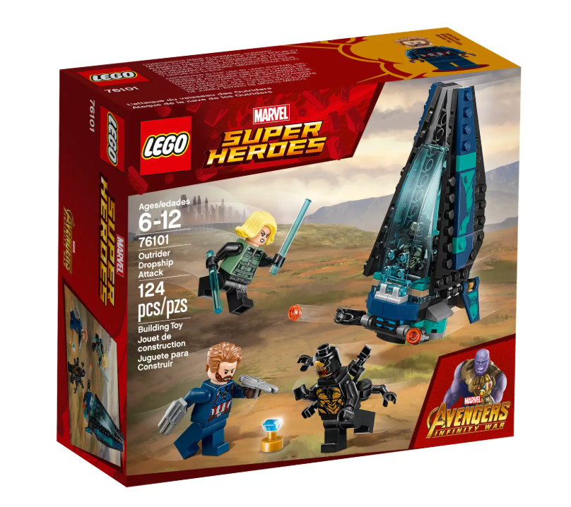 LEGO Marvel - 76101 - L'attaque du vaisseau Outrider