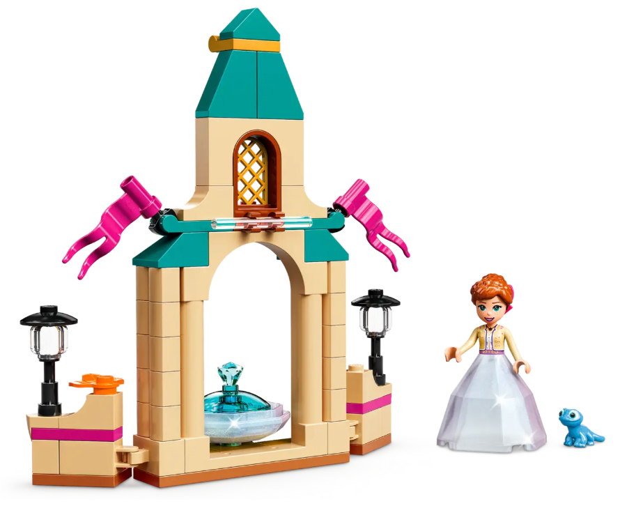 LEGO Disney - 43198 - La cour du château d'Anna