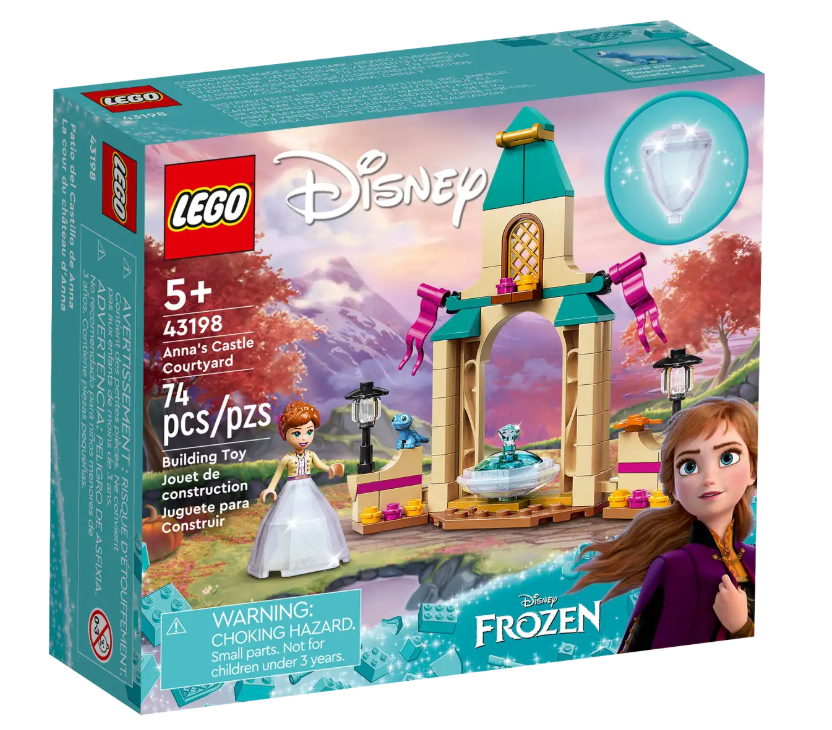 LEGO Disney - 43198 - La cour du château d'Anna