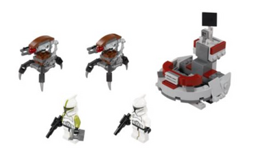 LEGO Star Wars - 75000 - Clone Troopers contre Droidekas
