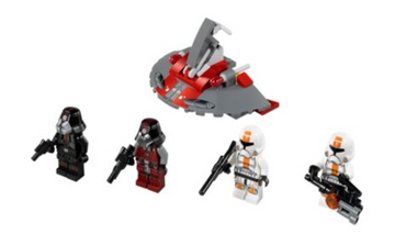 LEGO Star Wars - 75001 - Soldats de la République contre soldats Sith