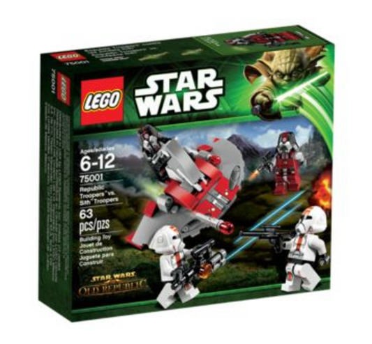 LEGO Star Wars - 75001 - Soldats de la République contre soldats Sith