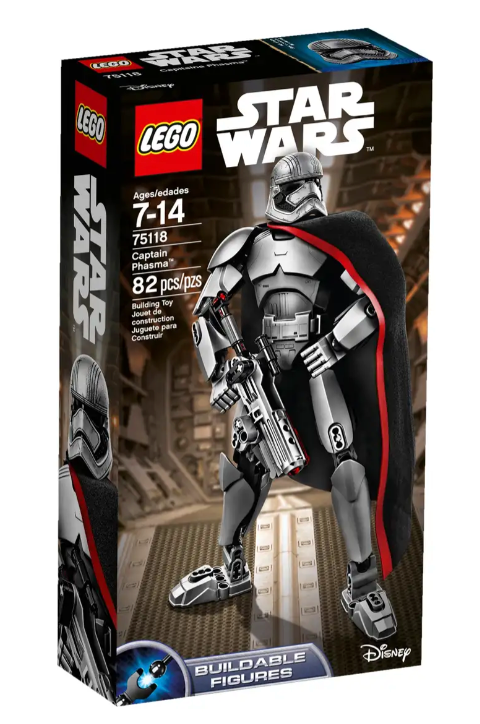 LEGO Star Wars - 75118 - Captain Phasma - BOITE ENDOMMAGÉE