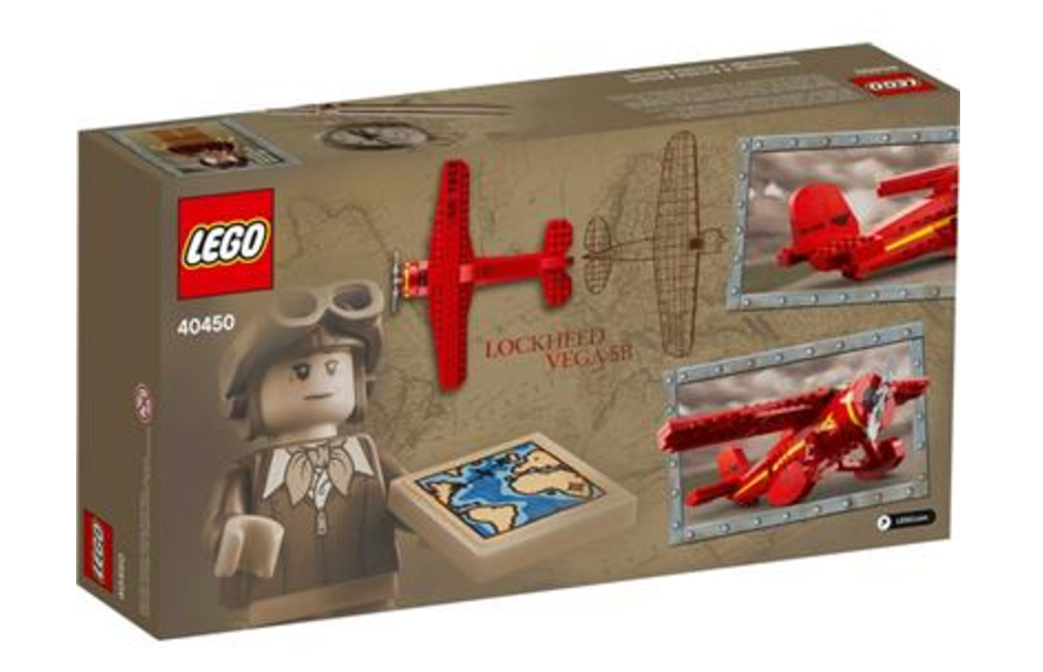 LEGO Promo - 40450 - Hommage à Amelia Earhat