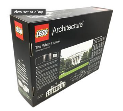 LEGO Architecture - 21006 - La Maison Blanche - USAGÉ / USED