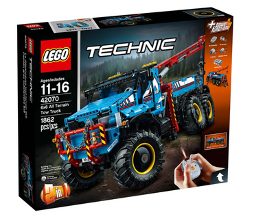 LEGO Technic - 42070 - Dépanneuse tout-terrain 6x6