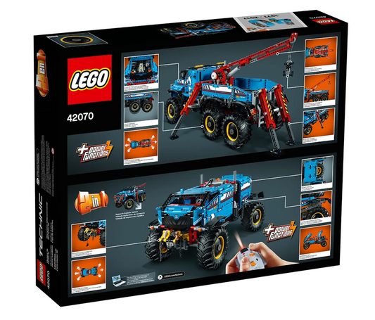LEGO Technic - 42070 - Dépanneuse tout-terrain 6x6