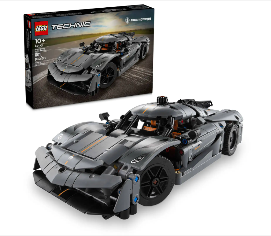 LEGO Technic - 42173 - Hypercar Koenigsegg Jesko Absolut Grey