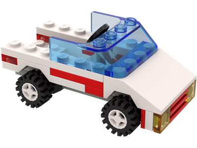 LEGO System - 2880 - Open-Top Jeep