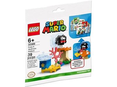 LEGO Super Mario - 30389 - Plateforme Fuzzy &amp; Champignon - POLYBAG