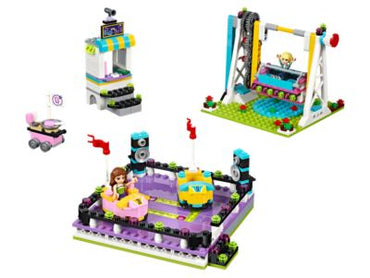 LEGO - Friends - 41133 - Amusement Park Bumper Cars - OPEN BOX, SEALED BAGS