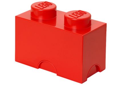 LEGO Licensed Products - 5003570 - 2-Studs Red Storage Brick