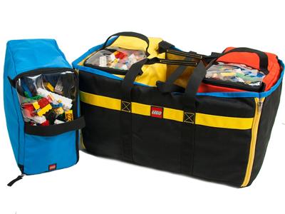 Produits sous licence LEGO - 5005538 - Sac fourre-tout et tapis de jeu emblématiques 4 pièces