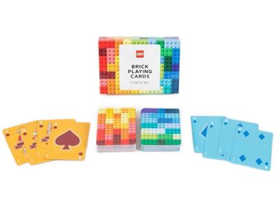 Produits sous licence LEGO - 5006906 - Cartes à jouer en forme de briques 