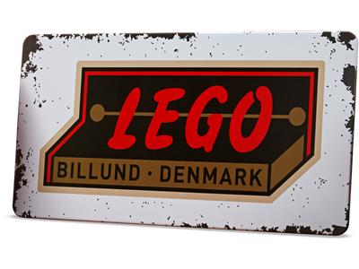 Produits sous licence LEGO - 5007016 - Plaque rétro en étain