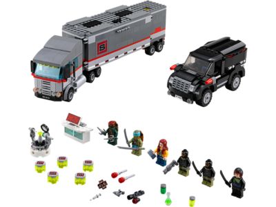 LEGO Ninja Turtles  - 79116  - Big Rig Snow Getaway - USAGÉ/USED