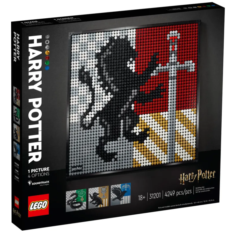 LEGO Harry Potter - 31201 - Emblèmes de Poudlard™ Harry Potter™