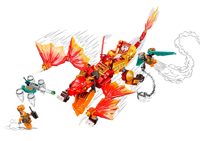 LEGO Ninjago - 71762 - Kai’s Fire Dragon EVO