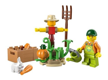 LEGO City - 30590 - Poly-sac jardin de ferme et épouvantail