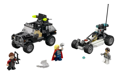 LEGO Marvel Super Heroes - 76030 - La confrontation avec Hydra des Avengers