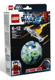 LEGO Star Wars - 9674 - Chasseur stellaire Naboo et Naboo