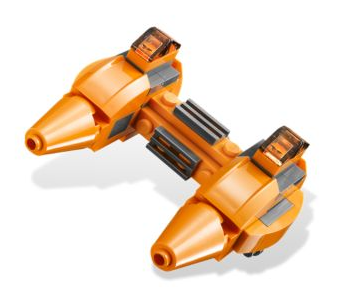 LEGO Star Wars - 9678 - Twin-Pod Cloud Car & Bespin - BOITE ENDOMMAGÉE